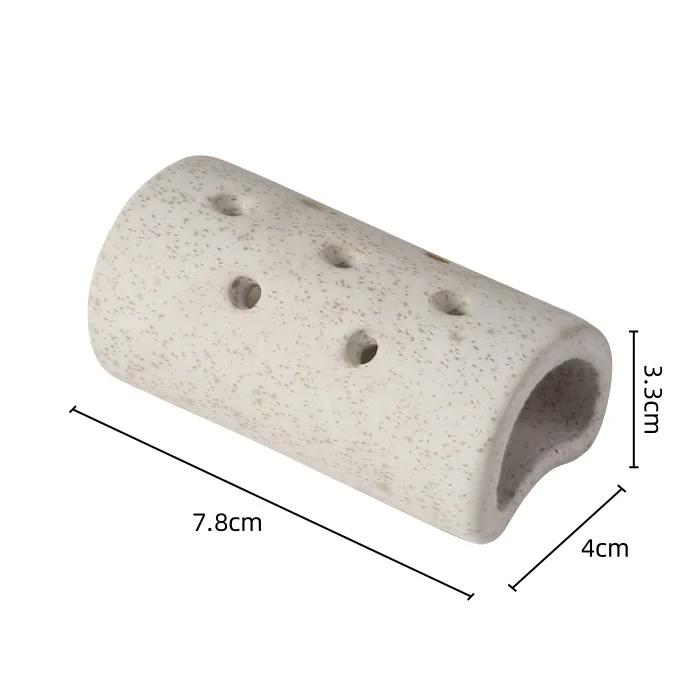 Japanese Ceramic Flower Pots Sword Mountain Stoneware Handmade Flower Arrangement Fixed Base Flower Pots Home Decoration