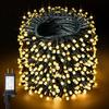 Cshare LED Illumination 40M 400 LED String 8 Lighting Memory Timer Wired Fairy Garden Suitable for New and Outdoor Straight Lights, Lights,