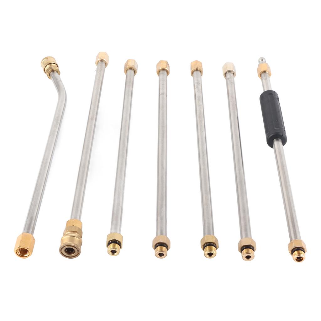 Pressure Washer Extension Wand Kit with 5 Nozzle Tips for Garden Lawn Agriculture Irrigation