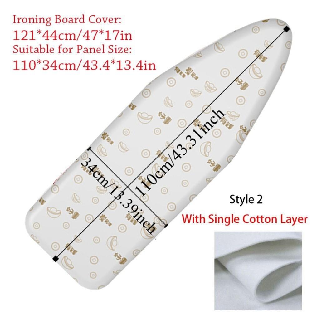 Universal Ironing Board Cloth Thickened Printed Padded High Quality Ironing Board Cover Pad