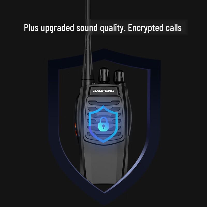 

Baofeng BF-888S Plus High-Power Long-Range Walkie Talkie (CN version)