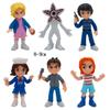 IL film 8 Pezzi/Set Stranger TV Plays Will Byers Eleven Action Figure Bambola Carina Modello da Collezione Giocattoli Regali per Feste di Compleanno