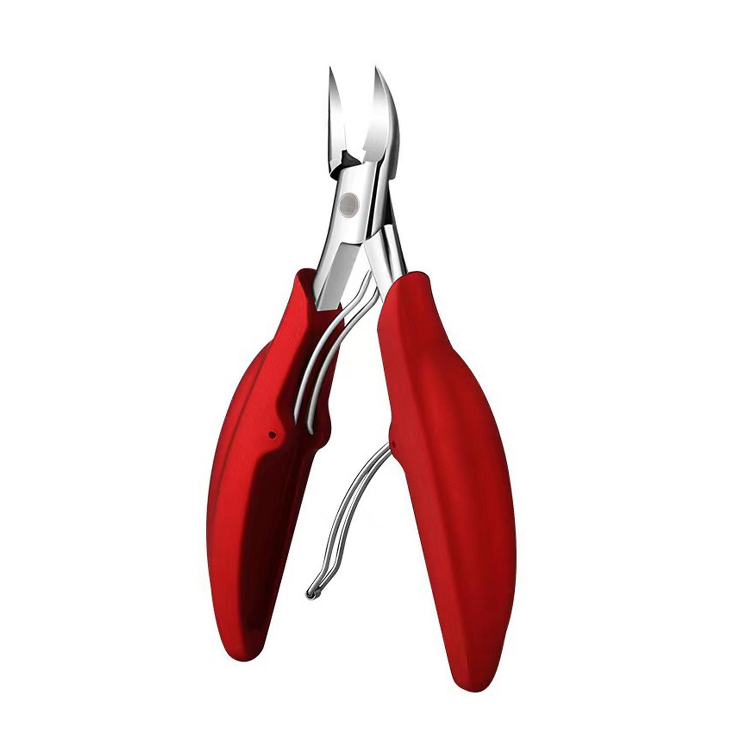 Stainless Steel Nail Cuticle Scissors Eagle Beak Pliers Manicure Pedicure Scissors Nail Clipper Dead Skin Remover Nail Care Tool