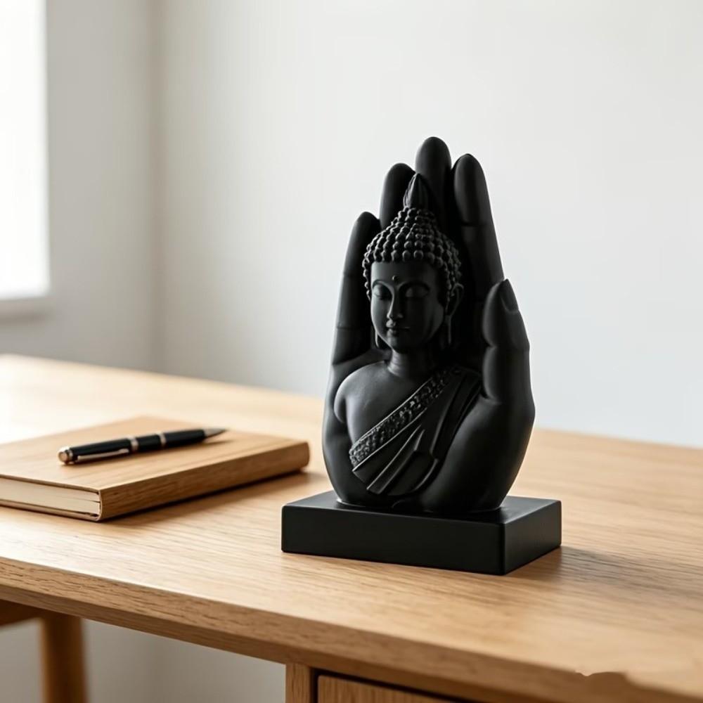 Drukowanie 3D Statua Buddy na Dłoni Ręczne Rzeźby Buddy Statua Buddy w Dłoni Salon