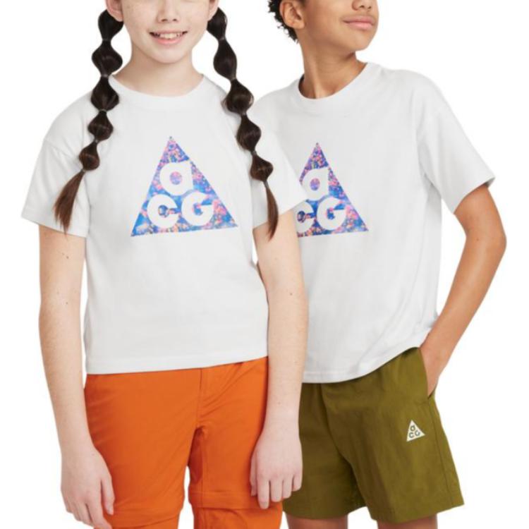 

Nike Quick-Dry Loose Fit Round Neck T-Shirt Kids Tops White FZ2069121 XL