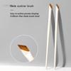 Blade Eyeliner Brush Eyebrow Brush Portable Flat Ultra Thin Fine Eye Liner Brow Contour White Makeup Brushes Makeup Tool