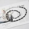 Women Hip Hop Metal Belt With Embedded Elements For Streetwear And Casual Outfits