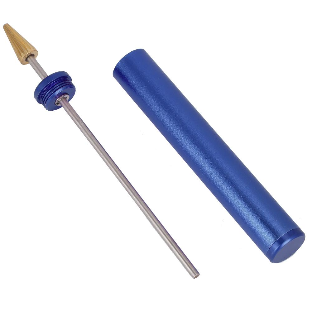 Faux Leather Edge Dyeing Pen Handheld Edge Printing Roller Applicator Tool Dark Blue