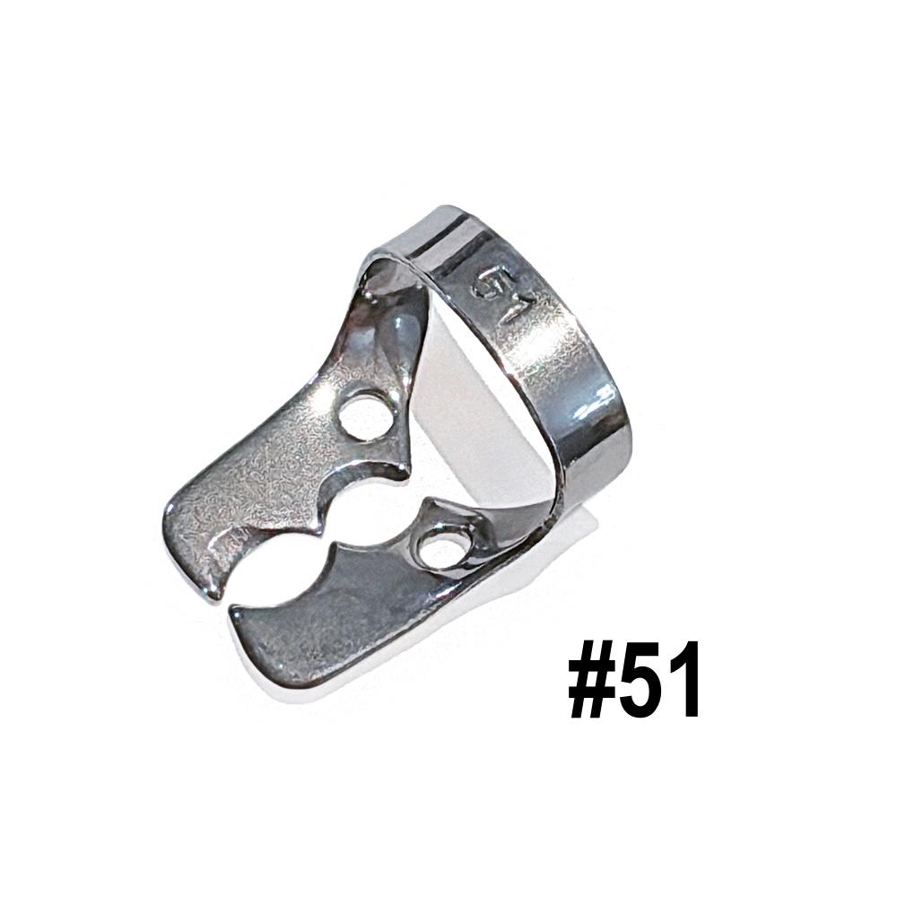 1 Piece Most Popular Dental Restoration Rubber Dam Clamps Rubber Barrier Clip Stainless Steel Material