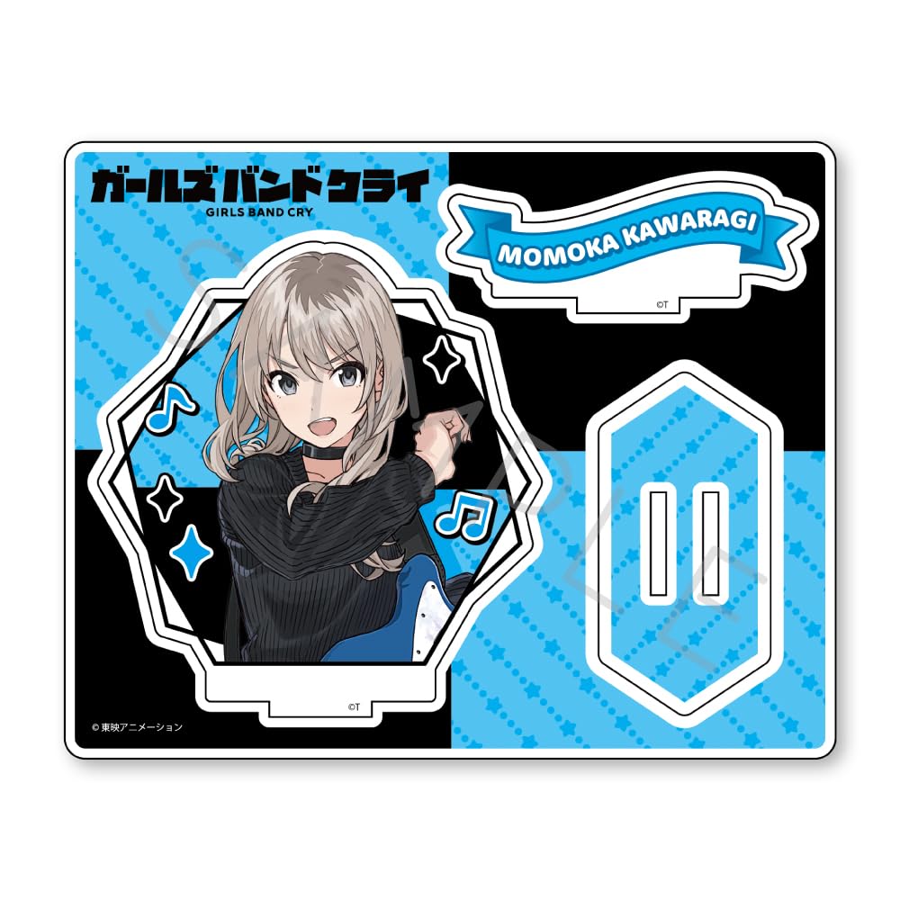 ТВ-аниме «Девичья группа Cry» [Кавараги Момока] 5-й акриловый стенд ZD