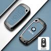 BBKT7 Zinc Alloy Leather Car Smart Key Case Cover for BMW 1 3 5 7 Series X1 X3 X4 X5 F10 F15 F16 F20 F30 F18 F25 M3 M4 E34 Sticker