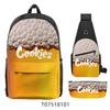 Kochrucksack Dreiteiliges Set, Outdoor-Reise-Computertasche Polyester Wasserdichter Rucksack