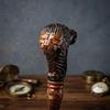 personalized Lion Head Walking Cane Wooden Walking Stick Handmade Gentlemen Cane  Style Gift for Men Decorative Mobility Stick