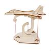 Wooden Aircraft Model Kit Teaching Aid School Projects Elementary Kids Desk Decor Gifts Physics