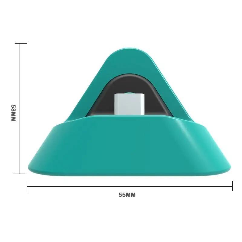 Ladestation für Nintendo Switch Lite und Nintendo Switch, Tragbarer Mini-Ladeständer Lade-Dockingstation