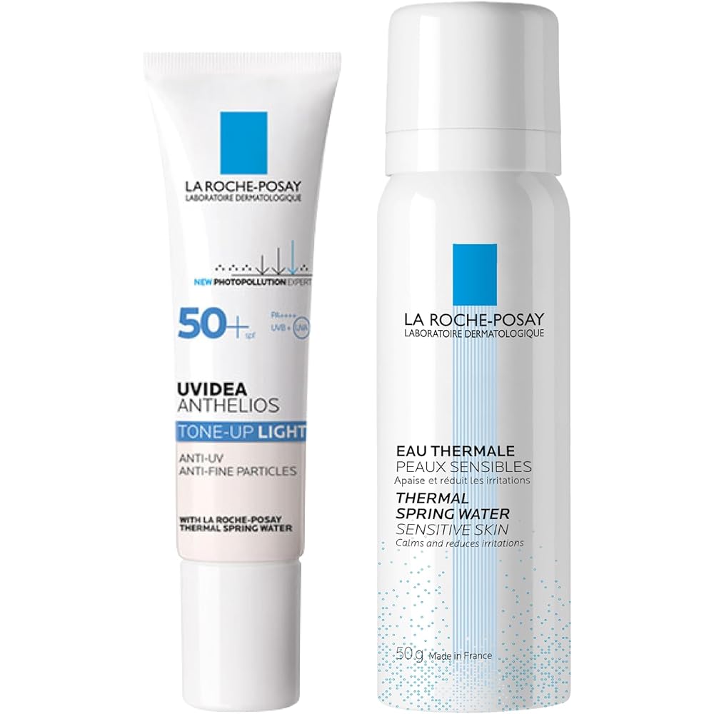 La Roche-Posay Tone Up Kit White UV Primer SPF50+ PA++++ Moisturizing Sensitive Skin 30ml