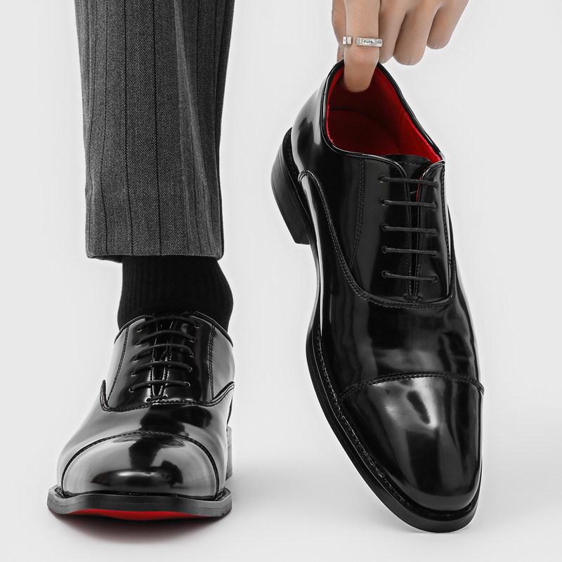 Glossy British Red Bottom Commuter Derby