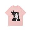 Unisex Y2K Cotton T-shirt Hip Hop Fashion Harajuku Graphic Print Short Sleeve T-shirts Streetwear Punk Casual Top Goth Loose Tee