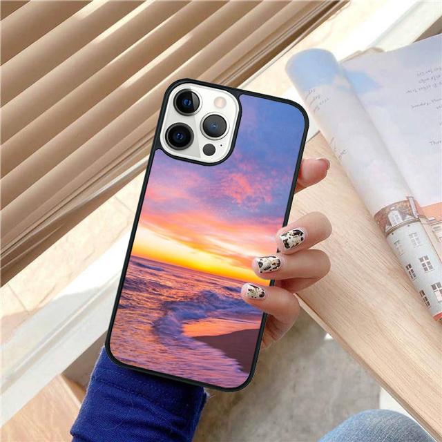 Love Summer Beach Coque Shell For iPhone 17 Air 15 16 14 13 12 Pro Max 11 Pro Max Plus Phone Case Cover