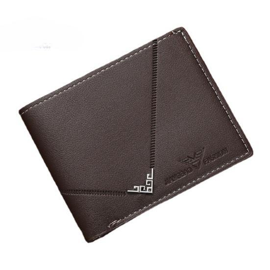 

Мужской кошелек из искусственной кожи, однотонный, винтажный, большой емкости, с несколькими карманами, портативный, складной, для хранения мелочи, карт, для взрослых, сексуальная одежда MIT кофейный