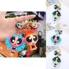 Lovely Powerpuff Girls Cartoon Keychain Bag Pendant For Kids