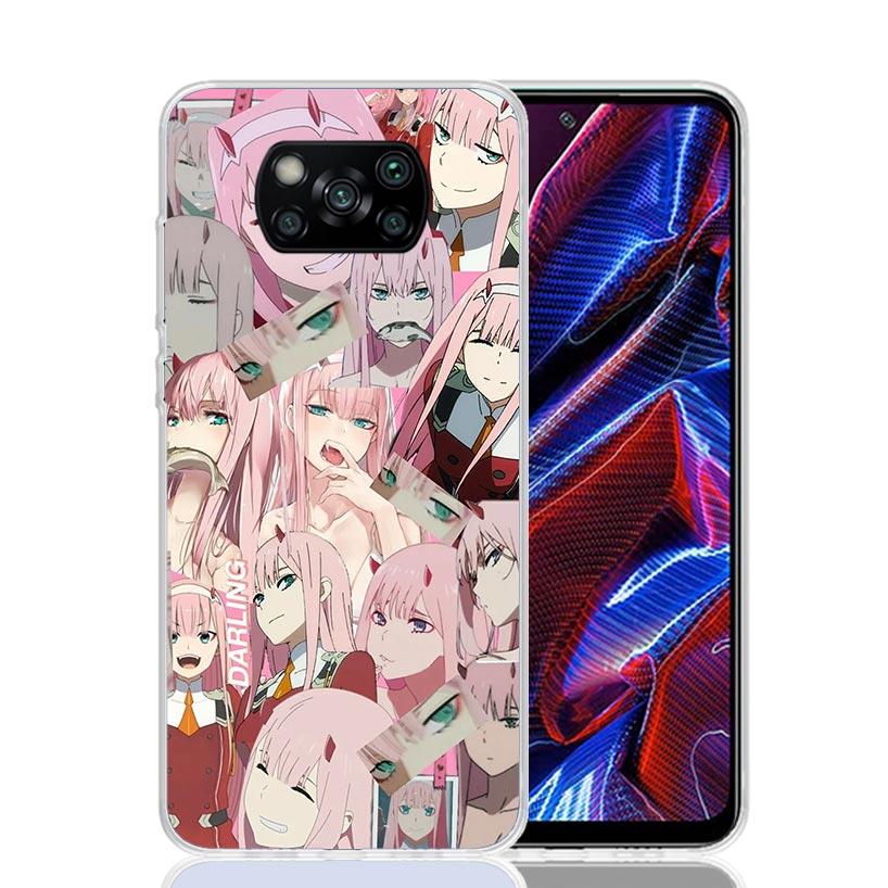 Darling In The FranXX Anime Phone Case For Xiaomi Poco X7 X6 X5 Pro F7 Ultra Redmi 15C 15 13 13C 12 12C 10 10A 10C 9 9A 9C 9T Co