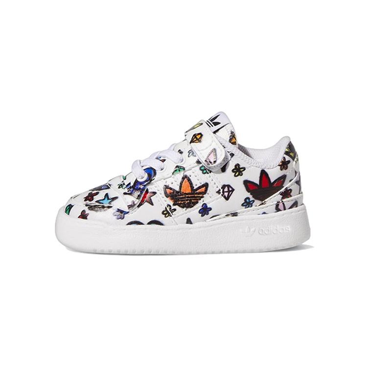 (TD) Jeremy Scott x adidas Forum 84 Low Monogram Baby GX7177 EU 26