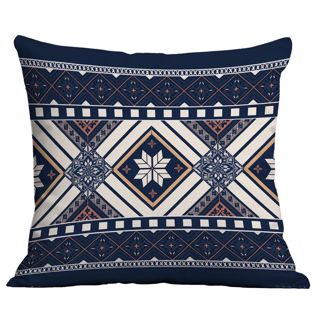 Bohemian Ethnic Style Pillow Cover Living Room Sofa Cushion Hotel Teahouse Pillow Cushion Cover Premium Durable