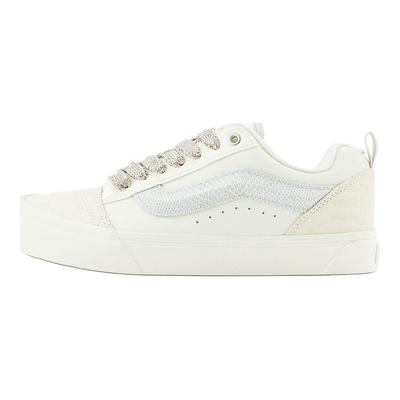 Knu Skool Abrasion Resistant Low Top Skateboard Shoes Unisex Ecru Sneakers VN000D75CDA