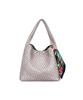 David Jones Bastille Handmade Leather Weaving Tote Shoulder Bag_Oxford Tan(Cm8275)