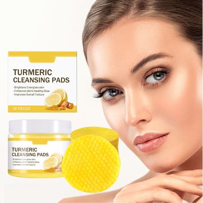 Rozjasňující čisticí polštářky, Kyselina kojová Čisticí polštářky Pomáhají vyrovnávat pleťový olej a vodu Hydratující Odstraňte přebytečný keratin z pokožky těla(55PC) 10 ml