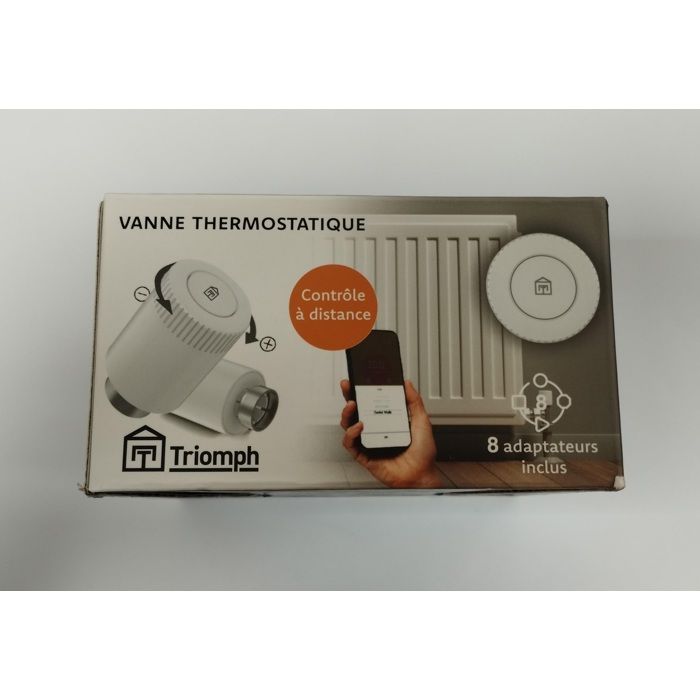 Triomph Connected Thermostatic Valve 8 Adapters Included Remote Control