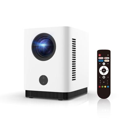 Offiziell Netflix-zertifizierter 1080P Full HD FPD-Projektor mit 220 ANSI Lumen hoher Dolby Auto und Trapezkorrektur Kompakt und für zu Hause geeignet kann es