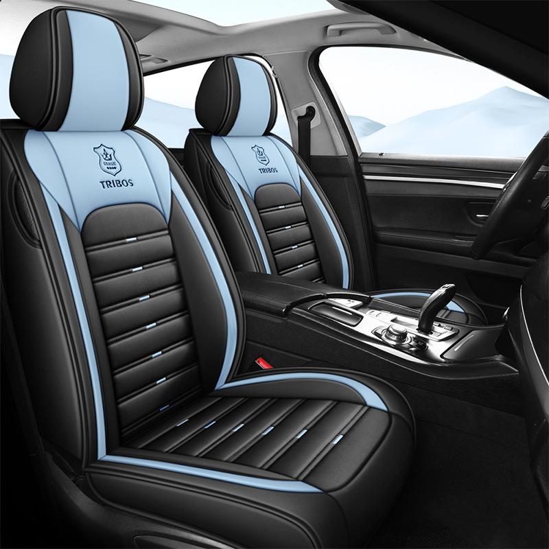 Husa Scaun Auto Piele PU Huse Scaun Auto Respirabile și Impermeabile Piele Sintetică Huse Scaun Auto pentru Mașini SUV Camion Universal Anti Alunecare Husă Scaun