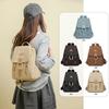 New Large-capacity Soft Linen Cloth Pattern Backpack Women's Versatile Multi-zipper Travel Bag Casual Fashion Backpack