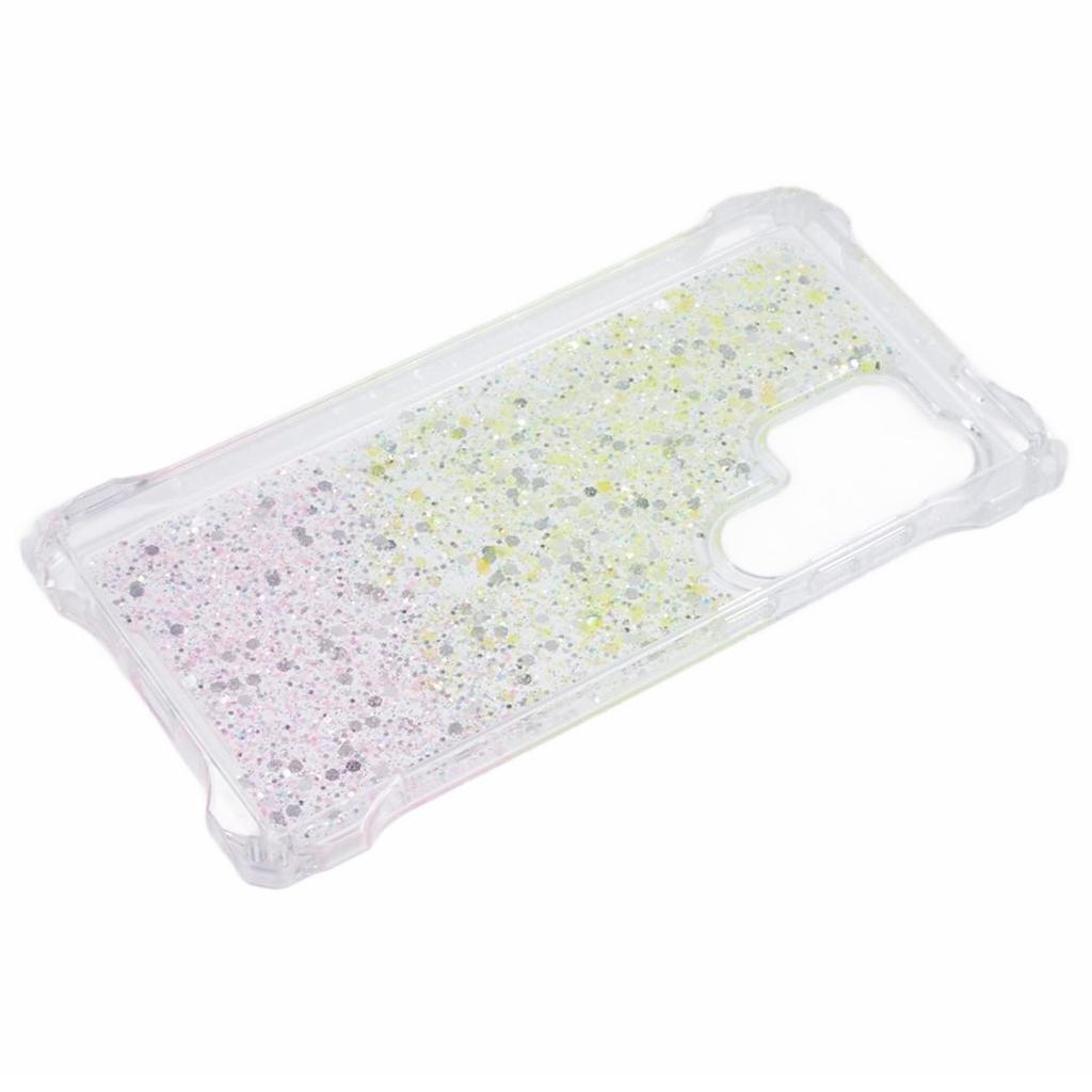 For Samsung Galaxy S24 Ultra Drop Resistant TPU+Acrylic Case Dual-Color Cell Phone Cover