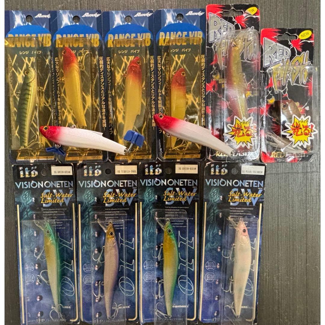 Used Basday Megabass Lure Set (with bonus)