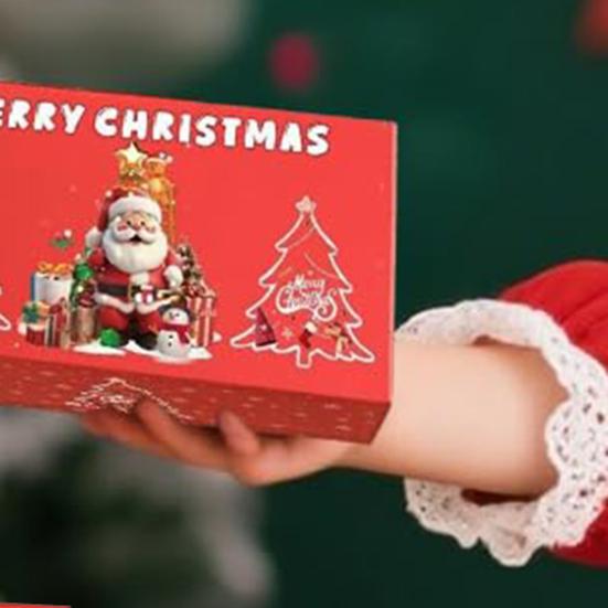 Christmas Surprise Gift Box Pop-Up Explosion Money Box for Cash Jewelry DIY Holiday Birthday Anniversary Party Present