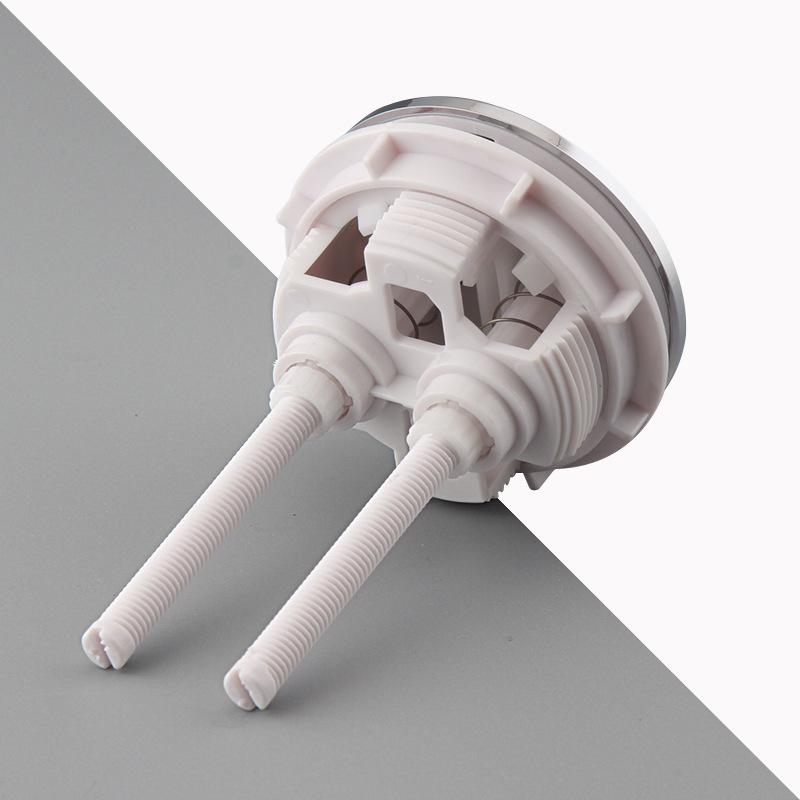 Bathroom Toilet Flush Button Dual Flush Toilet Tank Buttons Flush Toilet Water Tank Button Bathroom Accessories 45/58/69mm Round