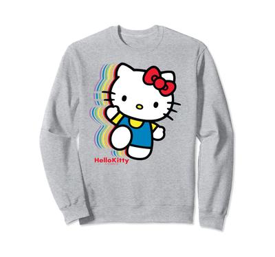 Hello Kitty US Design buntes Sweatshirt