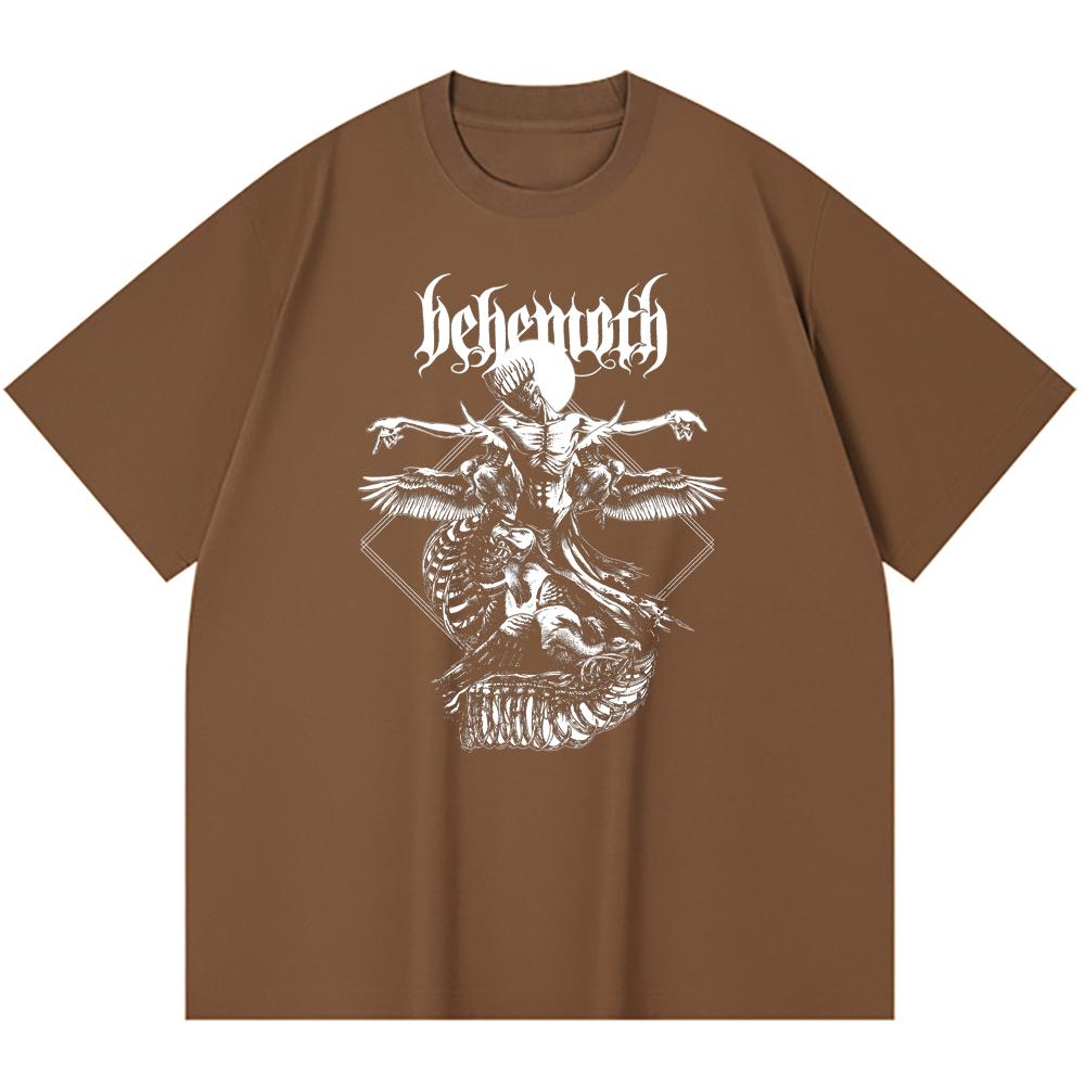230 g/m² 100% Bavlna T-shirt Heavy Metal Rocková Kapela Tisk Populární Hudby Unisex Těžký Bavlněný T-shirt