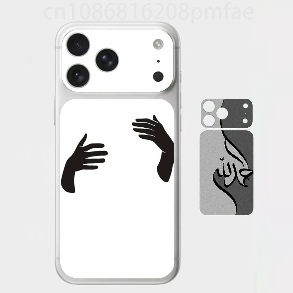 

Artistic Line Embrace Premium Skin Wrap for iPhone 17 Pro/Max, Back Frame Camera Protective Decal (Not Case) iPhone17pro