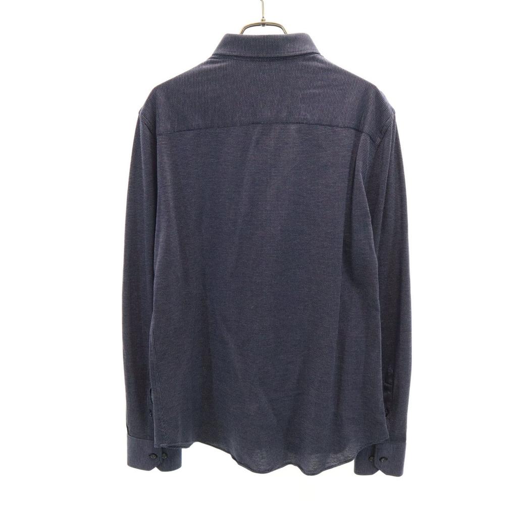 Emporio Armani Overall Handle Long Sleeve Hidden Button Down Shirt 42 Men's Used