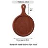 Driain Solid Wood Serving Boards with Handle