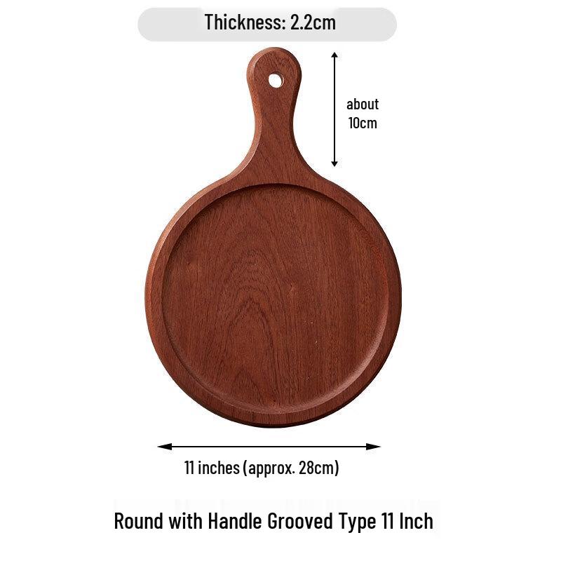Driain Solid Wood Serving Boards with Handle