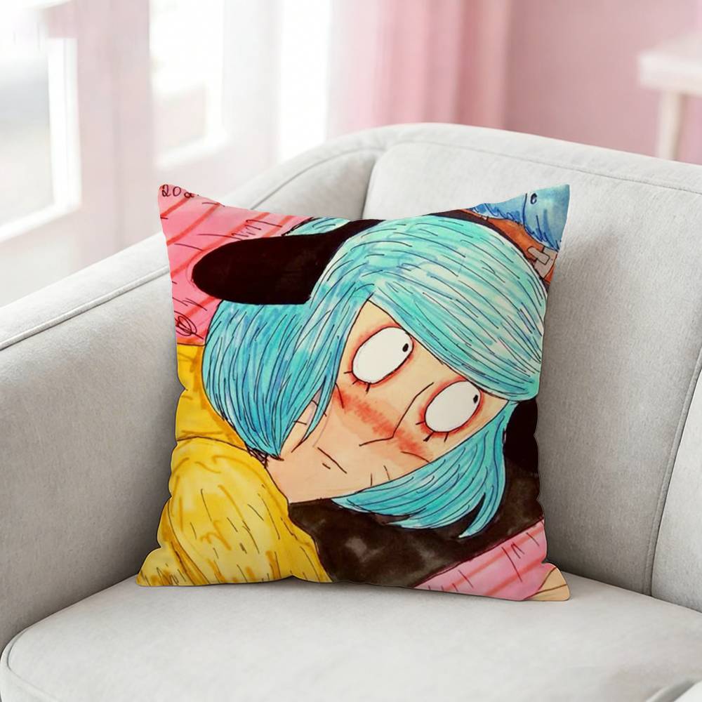 RRnfren Randal Luther Nyon Pillow Case for Sofa Living Room Home office Decor Protective Cover 30x30cm