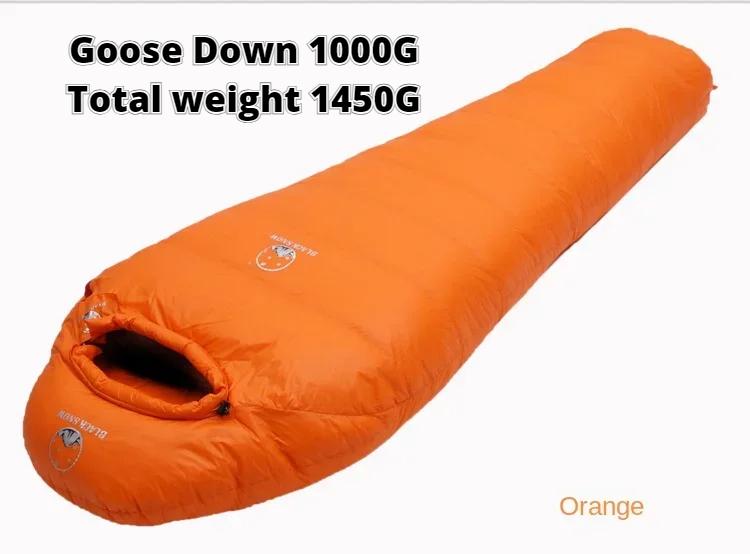 Winter Ultralight Sleeping Bag Pole Goose Down Trekking Tourism And Camping Pack Outdoor Mountaineering Supplies Base Equipment