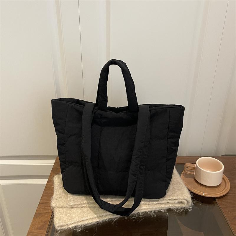 

Fashionable Cotton Coat, Stylish Handbag, Single-shoulder Crossbody Tote Bag чёрный