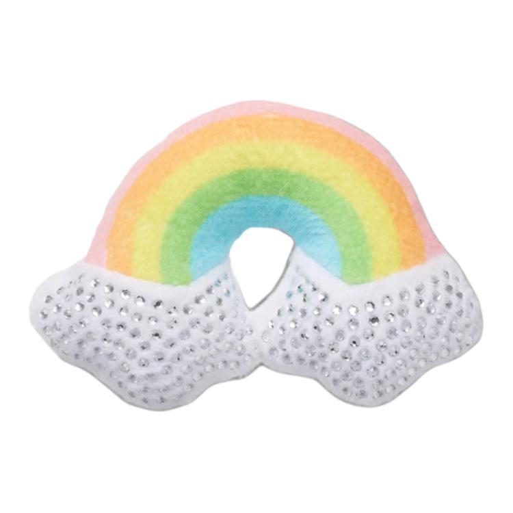 Crocs Decorative Rainbow Design Synthetic Fiber Shoe Accessories Unisex Multicolor