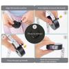 Retractable Window Reading Soft Tape Measure with Locking Pin Measurement Sewing Ruler
